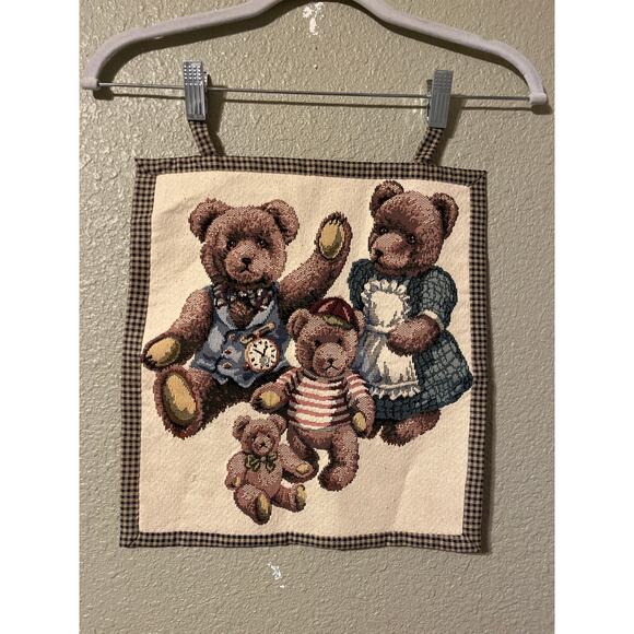 Boyds bears tapestry/cross stitch - Picture 1 of 2
